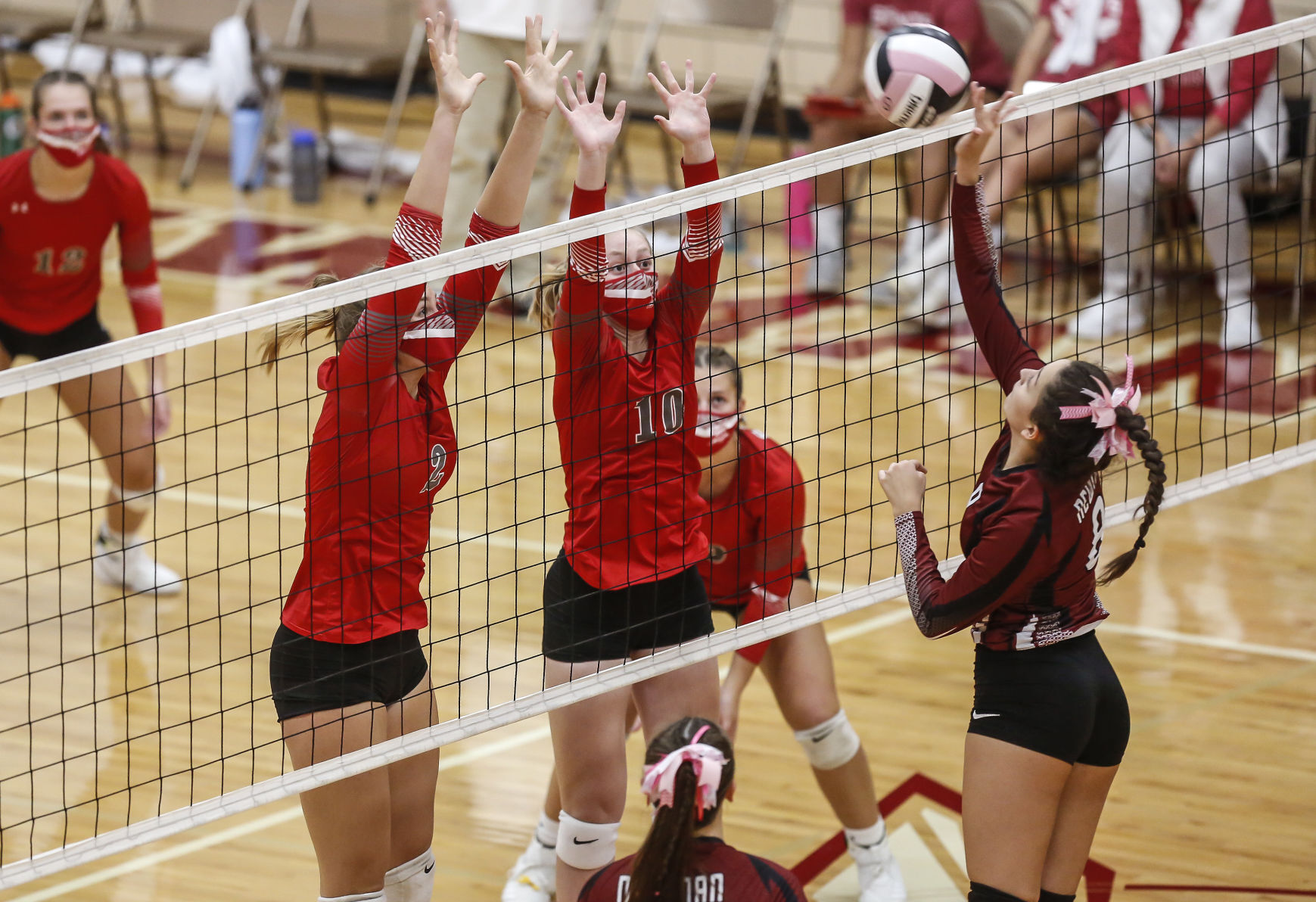 VBall Newman vs. St. Ansgar 4